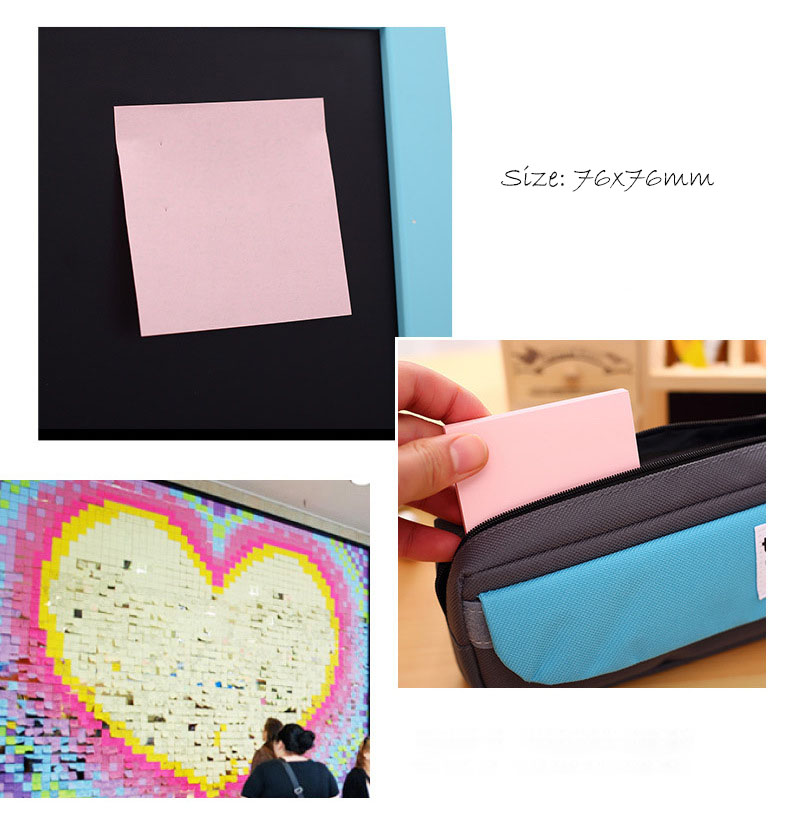 4-Color Note Paper Small Book (100 Sheets 1 Book) Message Book Casual Paper Pepsi Post-It.
