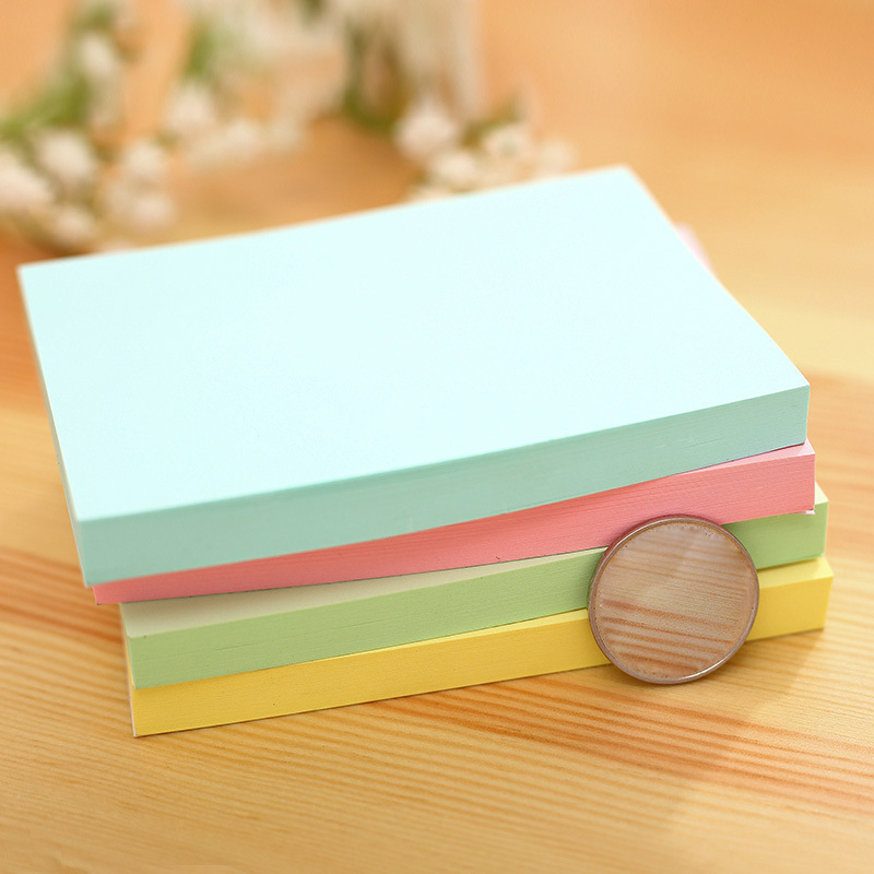 4-Color Note Paper Small Book (100 Sheets 1 Book) Message Book Casual Paper Pepsi Post-It.