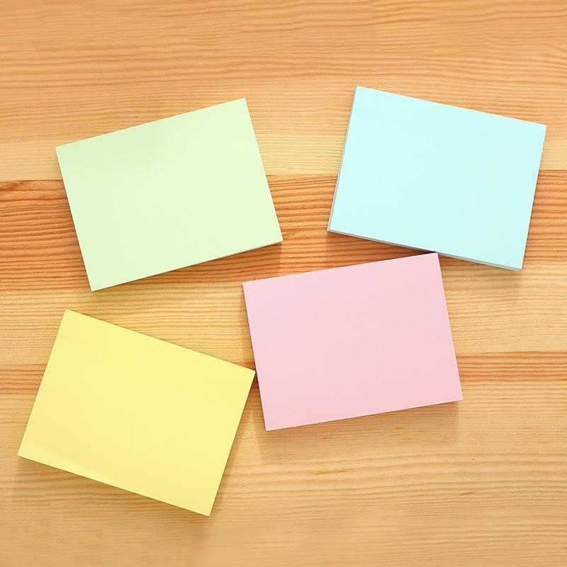 4-Color Note Paper Small Book (100 Sheets 1 Book) Message Book Casual Paper Pepsi Post-It.