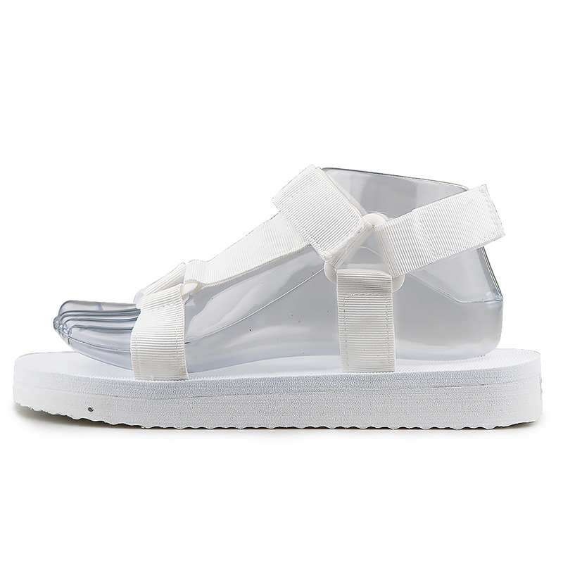 Summer Shoes Ladies Foam Platform sandals Hook Loop Beach sandal for Woman Flat with Big size