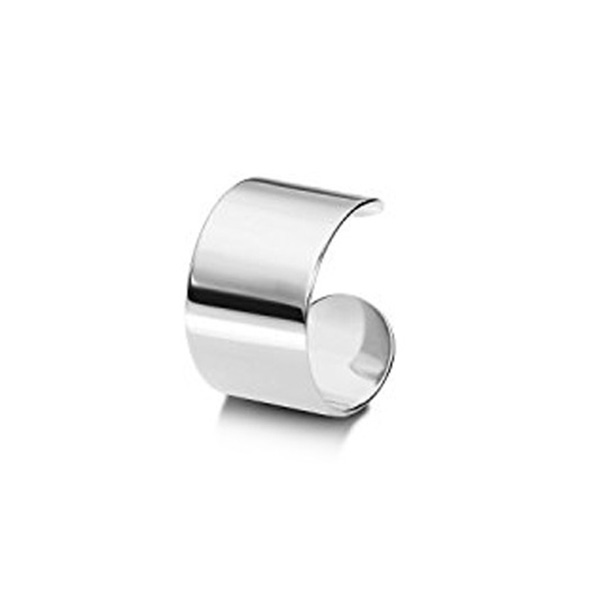 1 Piece Man/Women Stainless Steel Ear Clip Fake Earring Cuff Wrap Earrings No Piercing-Clip