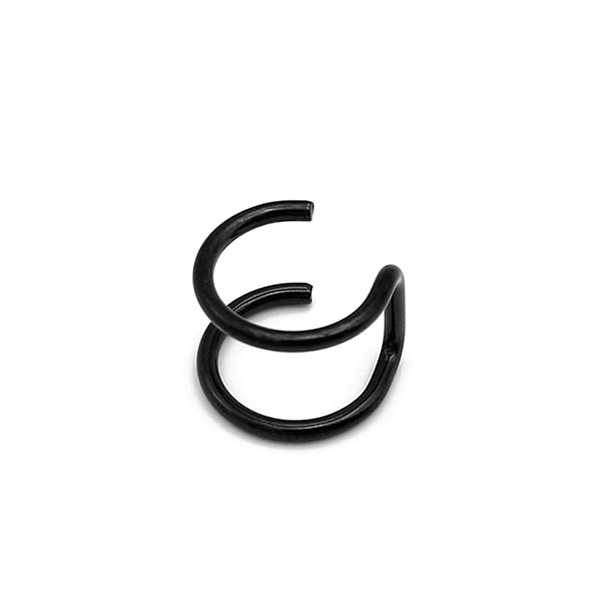 1 Piece Man/Women Stainless Steel Ear Clip Fake Earring Cuff Wrap Earrings No Piercing-Clip
