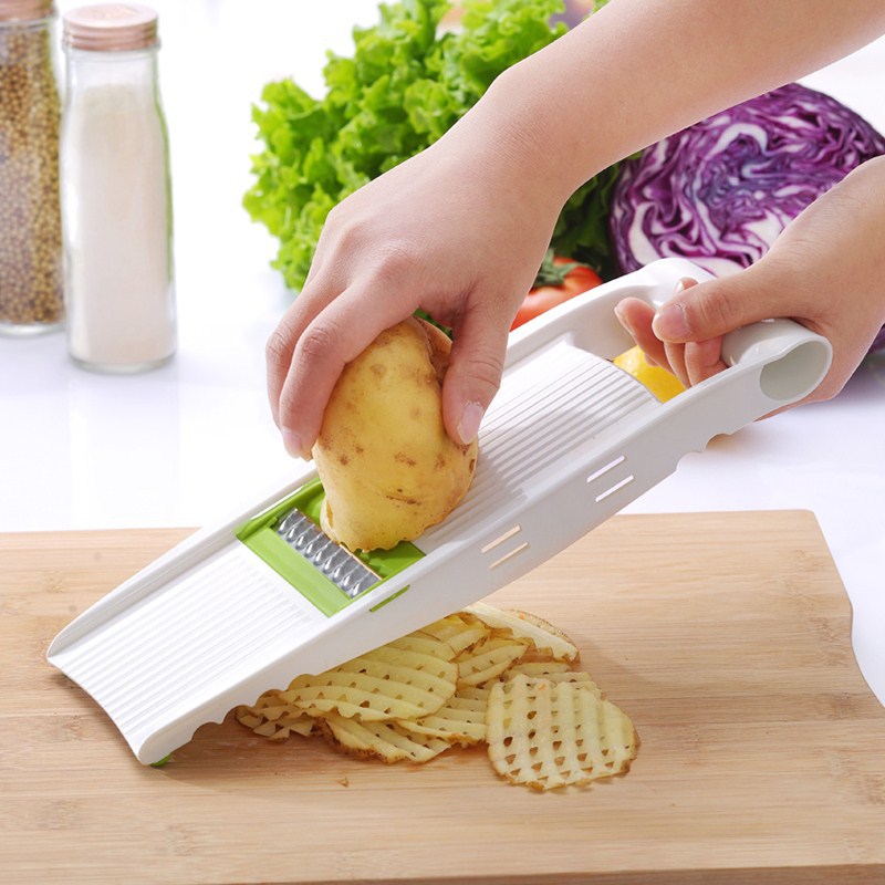 New Slicer Vegetable Cutter Slicing Kitchen Stainless Steel Tool Set Multifunctional Grate