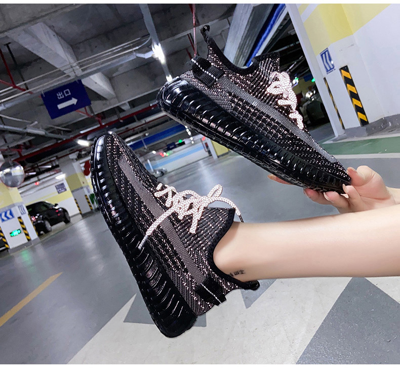Breath Star Luminous Woven Shoes Coconut Shoes Summer New All-match Sneakers Women Running Shoes
