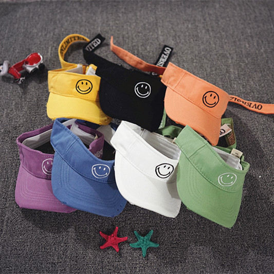 Children's Sun Hat Personality Empty Top Cap Baseball Cap Sun Hat 2-8 Years Old