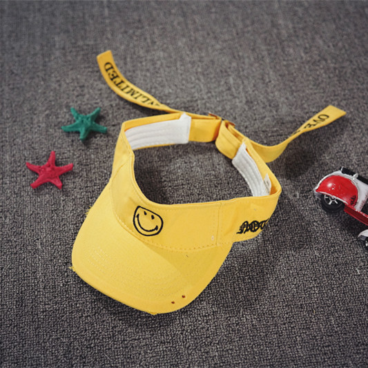 Children's Sun Hat Personality Empty Top Cap Baseball Cap Sun Hat 2-8 Years Old