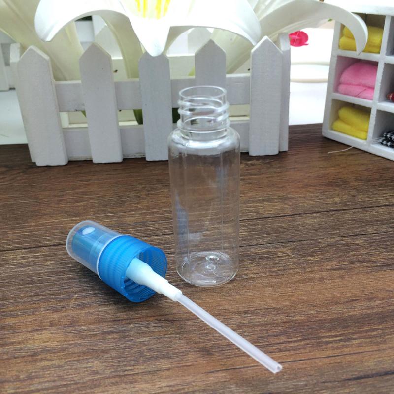 20ml Random Color Travel Transparent Plastic Atomizer Small Mini Empty Spray Refillable Bottle