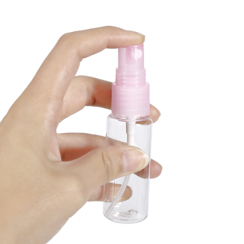 20ml Random Color Travel Transparent Plastic Atomizer Small Mini Empty Spray Refillable Bottle
