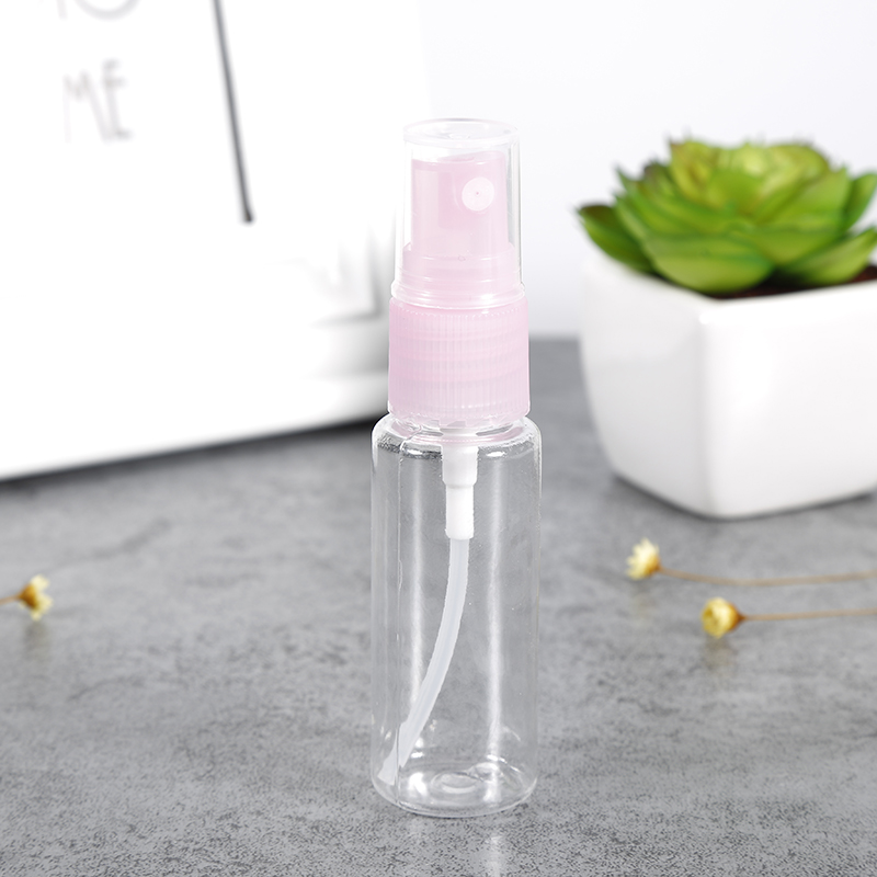 20ml Random Color Travel Transparent Plastic Atomizer Small Mini Empty Spray Refillable Bottle