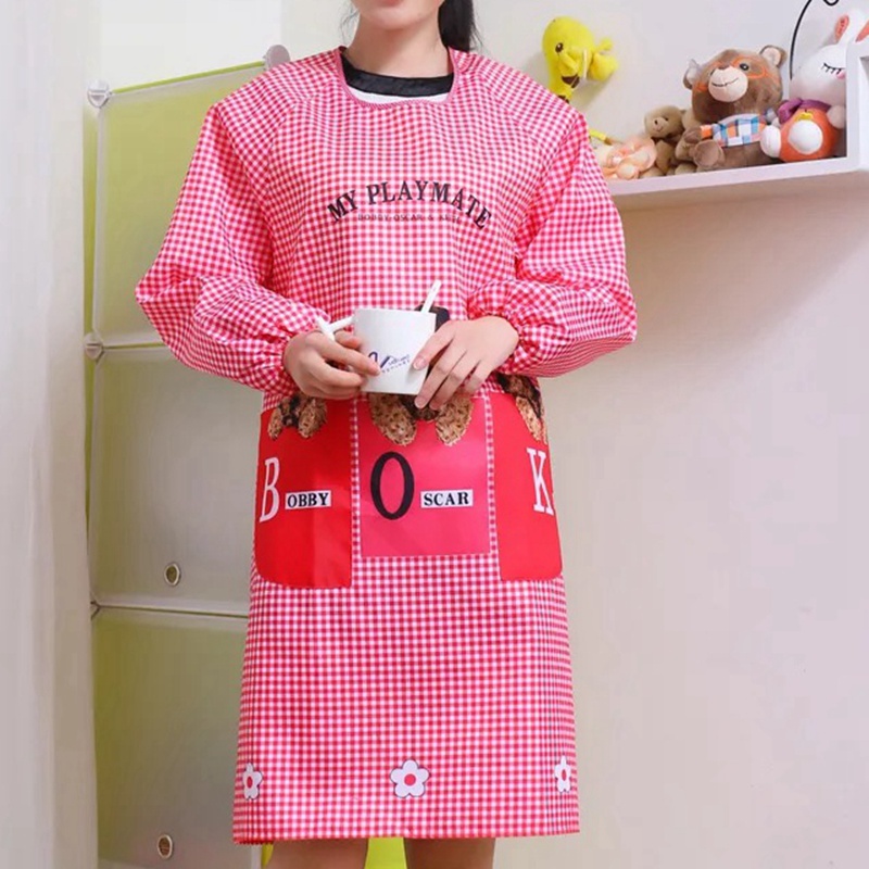 Kitchen Apron Home Cleaning Kitchen Aprons For Women restaurant Chef Cooking Baking Apron