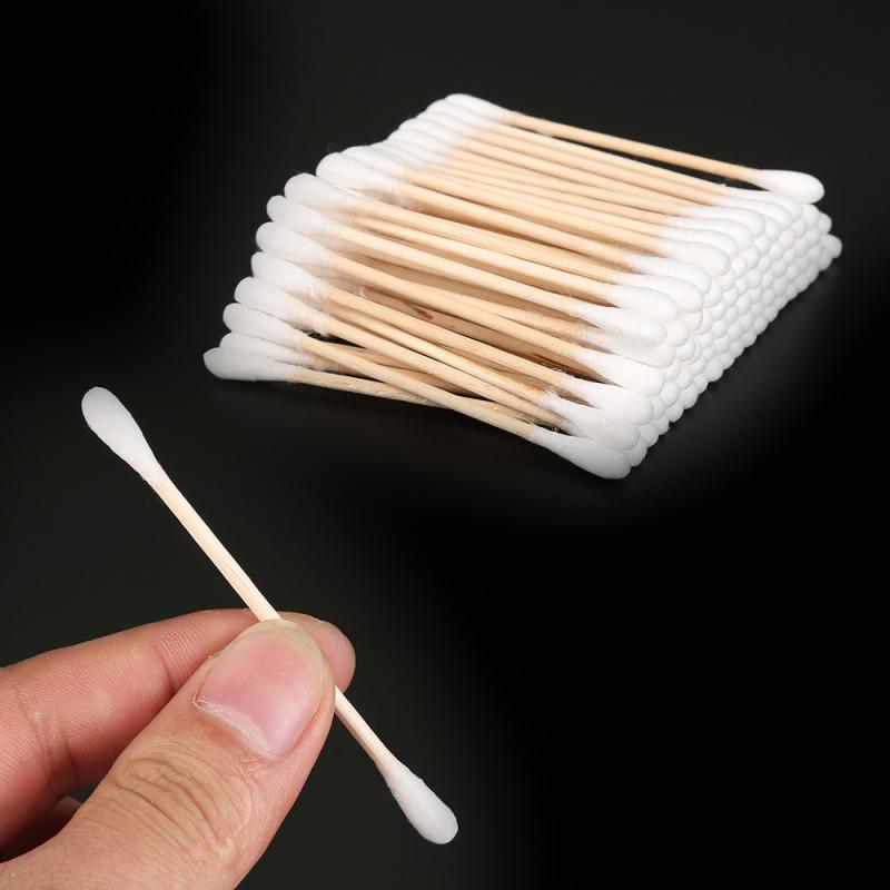 Double Head Disposable Makeup Cotton Swab Soft Cotton Buds For Sticks Nose Ears Cleaning Tools
