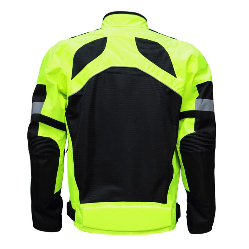 Motorbike Reflective Clothes Jacket Motorcycle Protective Gear Pads Jackets Riding Racing
