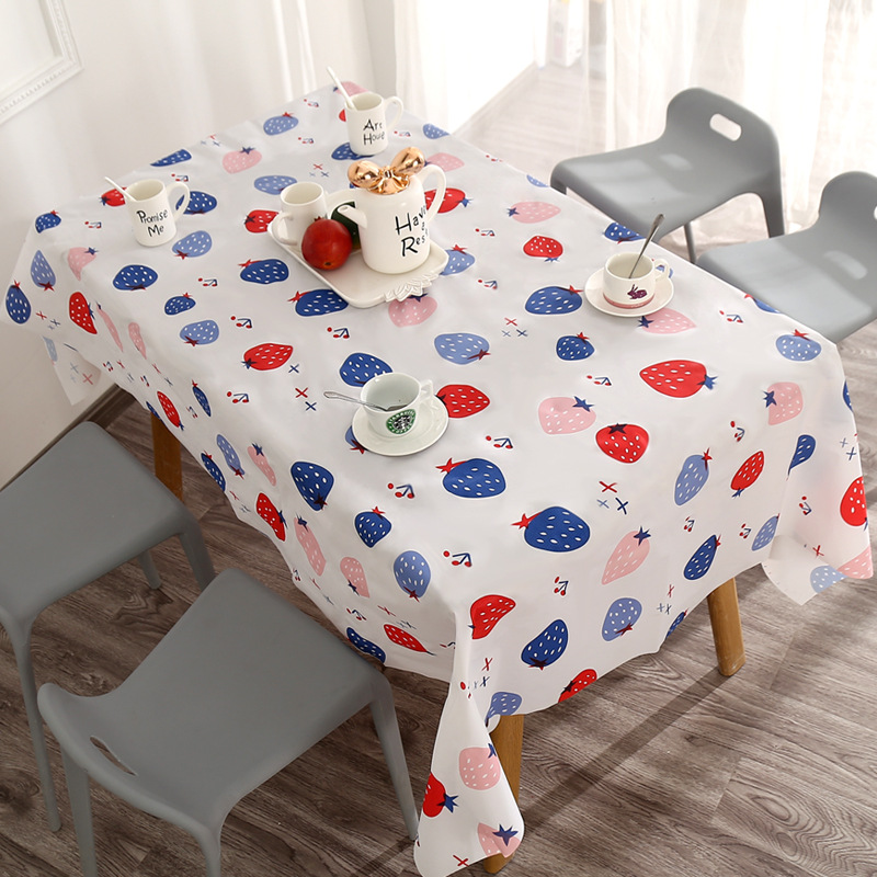 Buy 1 get 1 free (2pcs for the same item)Waterproof and Disposable, Tablecloth PEVA Tablecloth