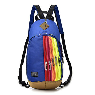 Trendy Travel Bag Ladies Backpack Fashion Rainbow Crossbody Chest Bag Female Bag