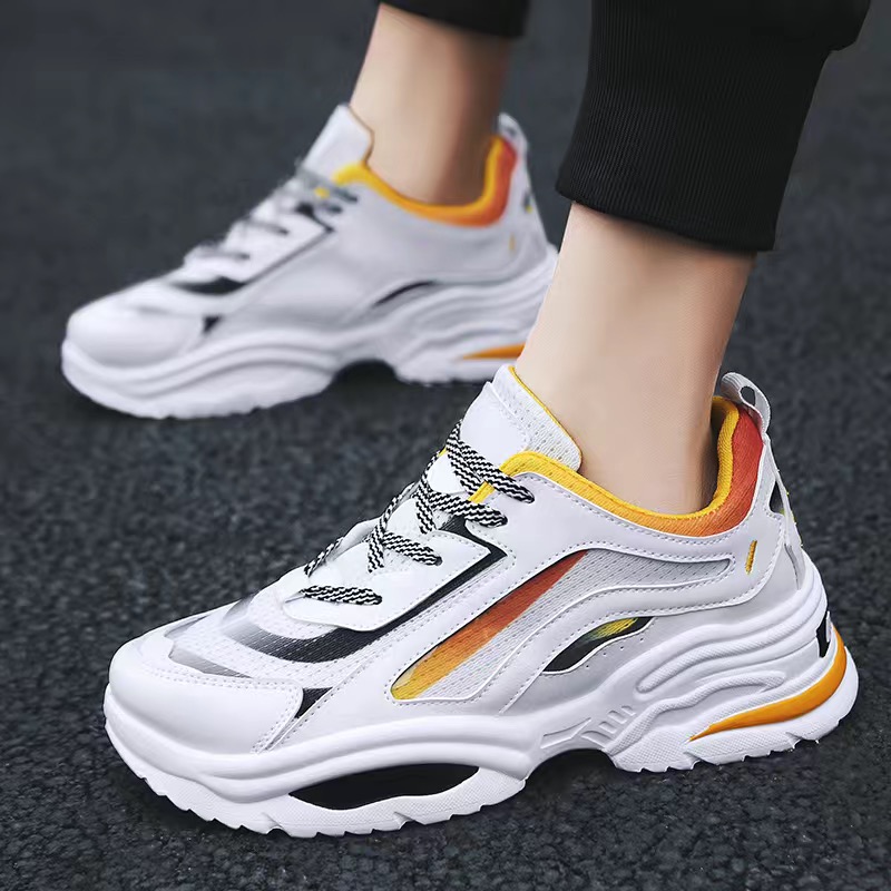 Men Sneakers Comfortable Solf Outdoor Comfortable Shoes Casual Shoes For Men Lace-up