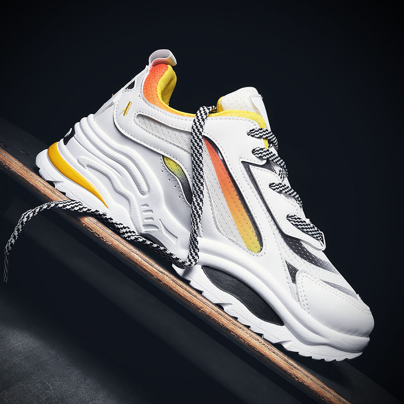 Men Sneakers Comfortable Solf Outdoor Comfortable Shoes Casual Shoes For Men Lace-up