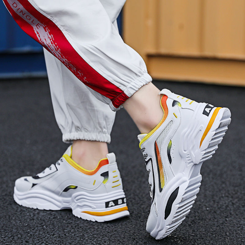 Men Sneakers Comfortable Solf Outdoor Comfortable Shoes Casual Shoes For Men Lace-up