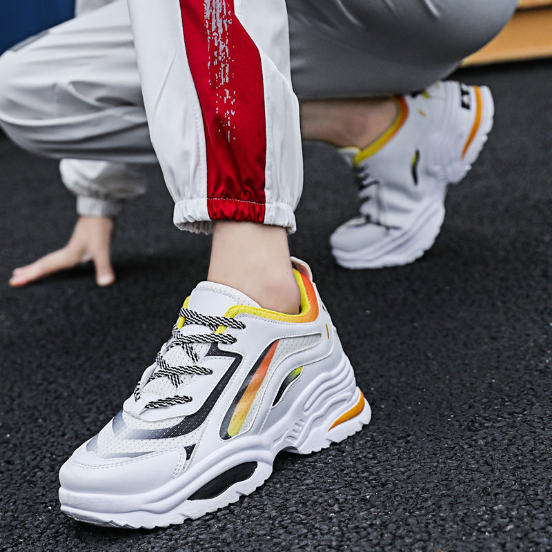 Men Sneakers Comfortable Solf Outdoor Comfortable Shoes Casual Shoes For Men Lace-up