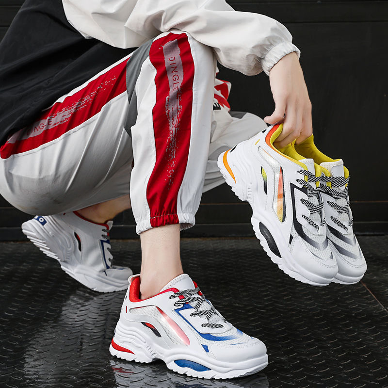 Men Sneakers Comfortable Solf Outdoor Comfortable Shoes Casual Shoes For Men Lace-up