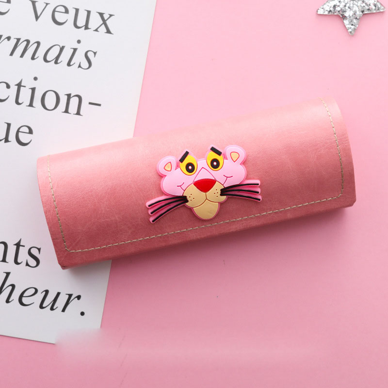 Creative New Strawberry Girl Student Myopia Glasses Case Simple Portable Storage Box.