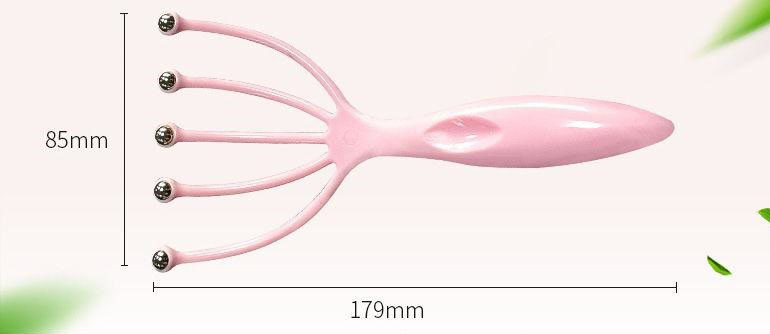 Five-Claw Scalp Massage Claw Ball Head Massage Comb Multifunctional Massage Comb.