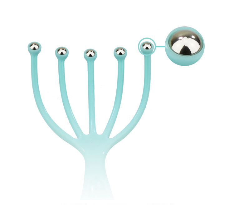 Five-Claw Scalp Massage Claw Ball Head Massage Comb Multifunctional Massage Comb.
