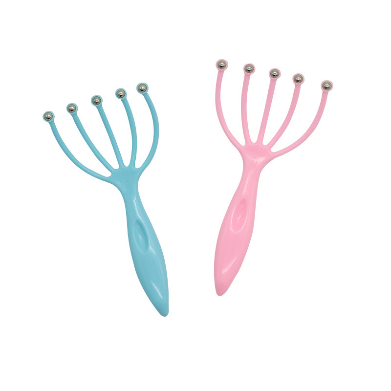 Five-Claw Scalp Massage Claw Ball Head Massage Comb Multifunctional Massage Comb.