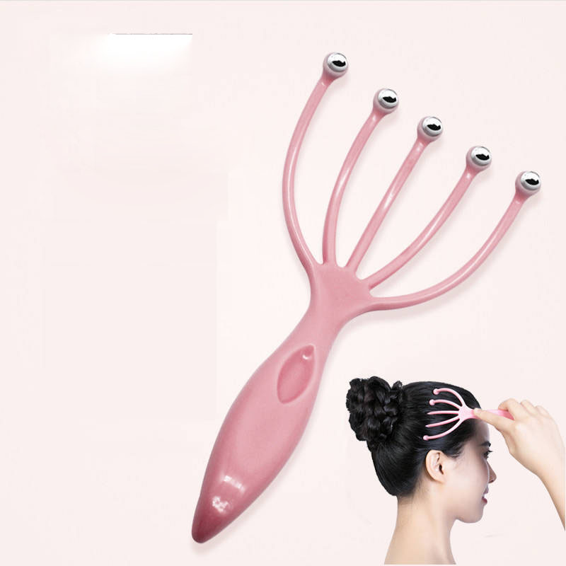 Five-Claw Scalp Massage Claw Ball Head Massage Comb Multifunctional Massage Comb.
