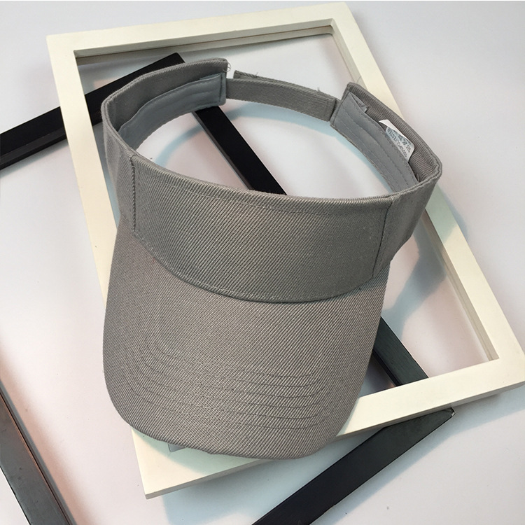 Pure Color Empty Top Hat Sports Running Quick-Drying Baseball Summer Outdoor Sun Shade.