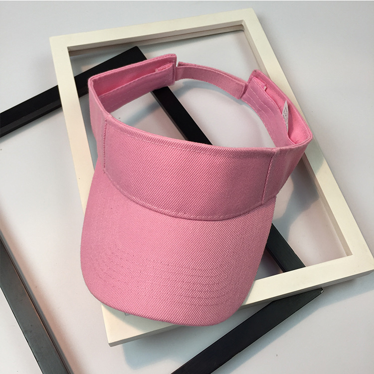 Pure Color Empty Top Hat Sports Running Quick-Drying Baseball Summer Outdoor Sun Shade.