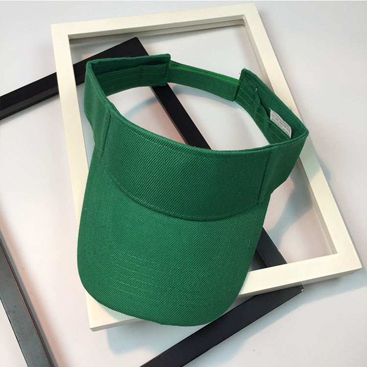 Pure Color Empty Top Hat Sports Running Quick-Drying Baseball Summer Outdoor Sun Shade.