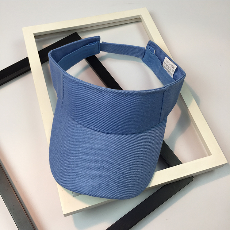 Pure Color Empty Top Hat Sports Running Quick-Drying Baseball Summer Outdoor Sun Shade.
