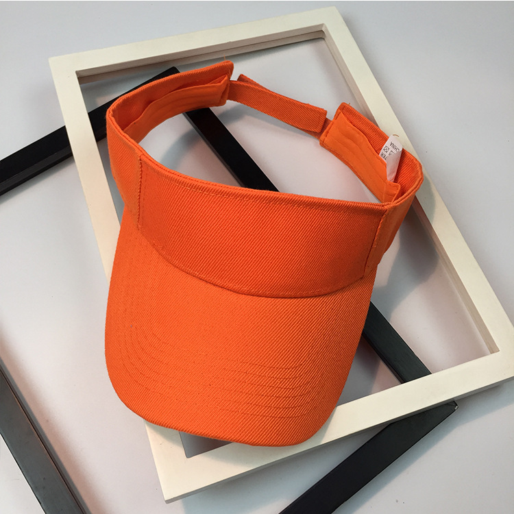 Pure Color Empty Top Hat Sports Running Quick-Drying Baseball Summer Outdoor Sun Shade.