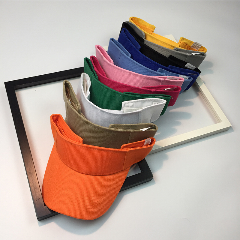 Pure Color Empty Top Hat Sports Running Quick-Drying Baseball Summer Outdoor Sun Shade.