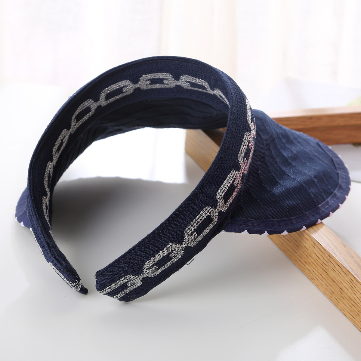 [Peak Cap Can Be Folded Into a Hair Band] Women's Sunscreen Sports Sunshade Empty Baseball Hat.