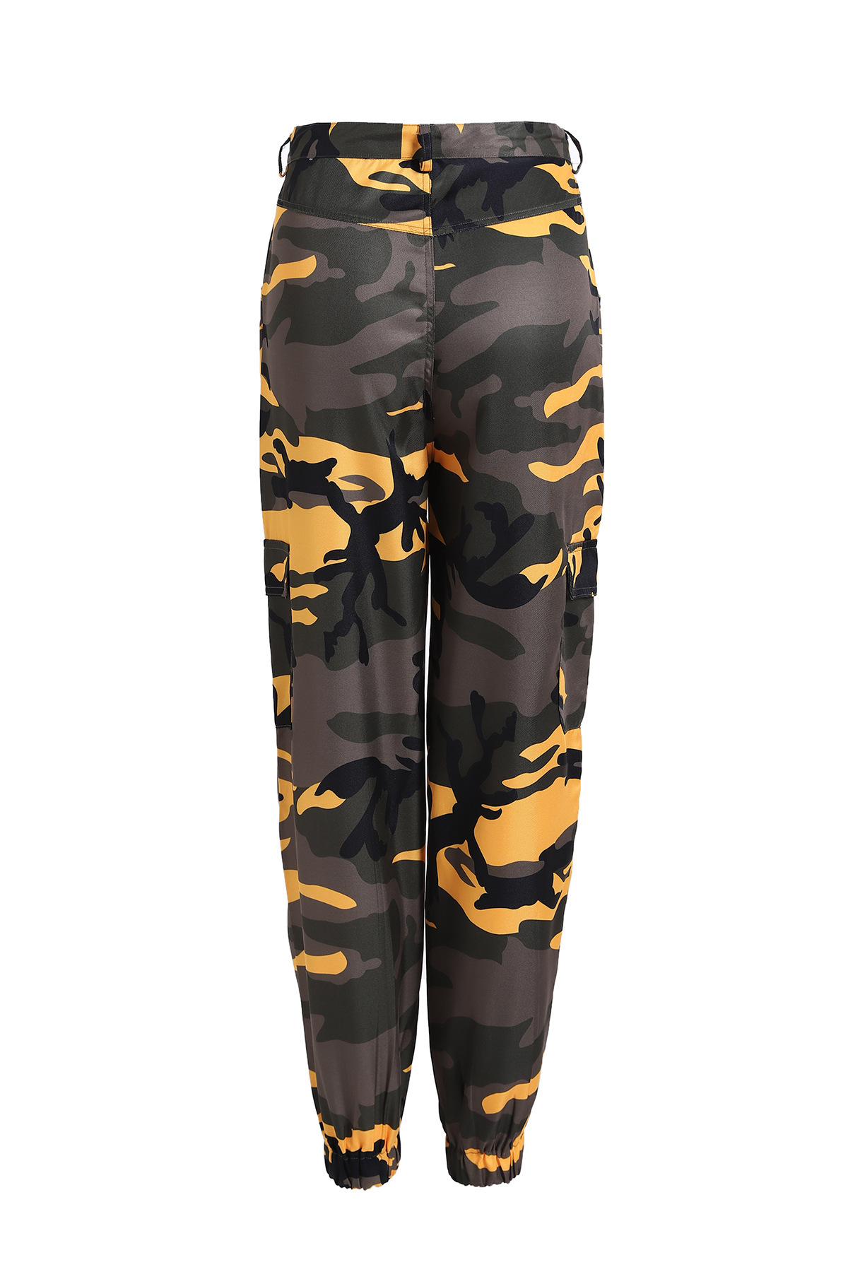 Women's New Camouflage Tooling Denim Harem Pants Casual Pants.
