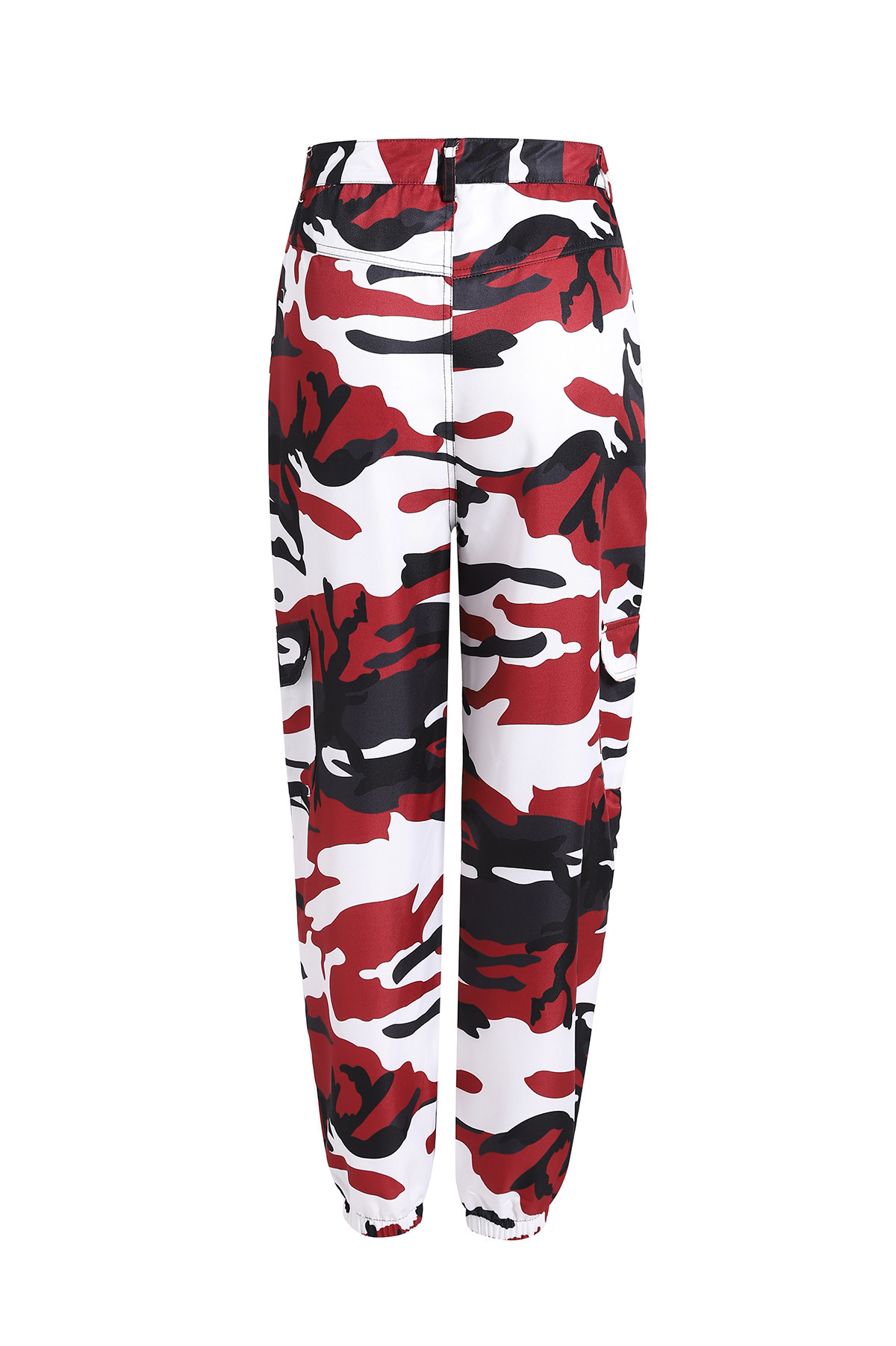 Women's New Camouflage Tooling Denim Harem Pants Casual Pants.