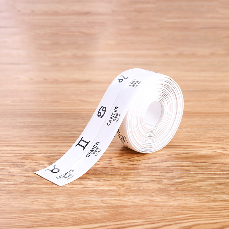 Kitchen Waterproof and Mildew Proof Tape Seam Moisture-Proof Strip Toilet Gap Corner Line Sticker.