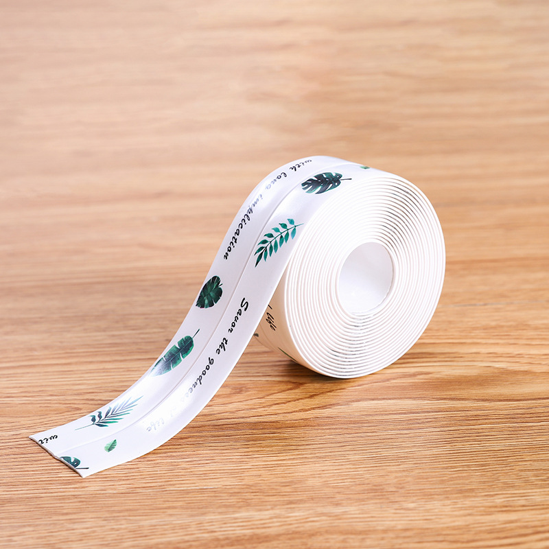 Kitchen Waterproof and Mildew Proof Tape Seam Moisture-Proof Strip Toilet Gap Corner Line Sticker.