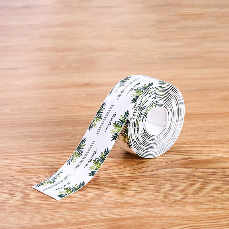 Kitchen Waterproof and Mildew Proof Tape Seam Moisture-Proof Strip Toilet Gap Corner Line Sticker.