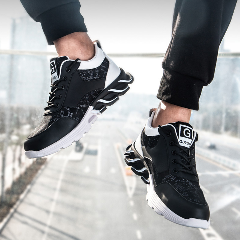 Breathable Men&apos;s Fashion Sneakers Boots Casual Men&apos;s Boots Fashion Sneakers