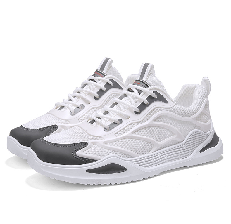 Mesh Shoes Men's Shoes Running Casual Sports Shoes Breathable Students All-Match Trendy Shoes.