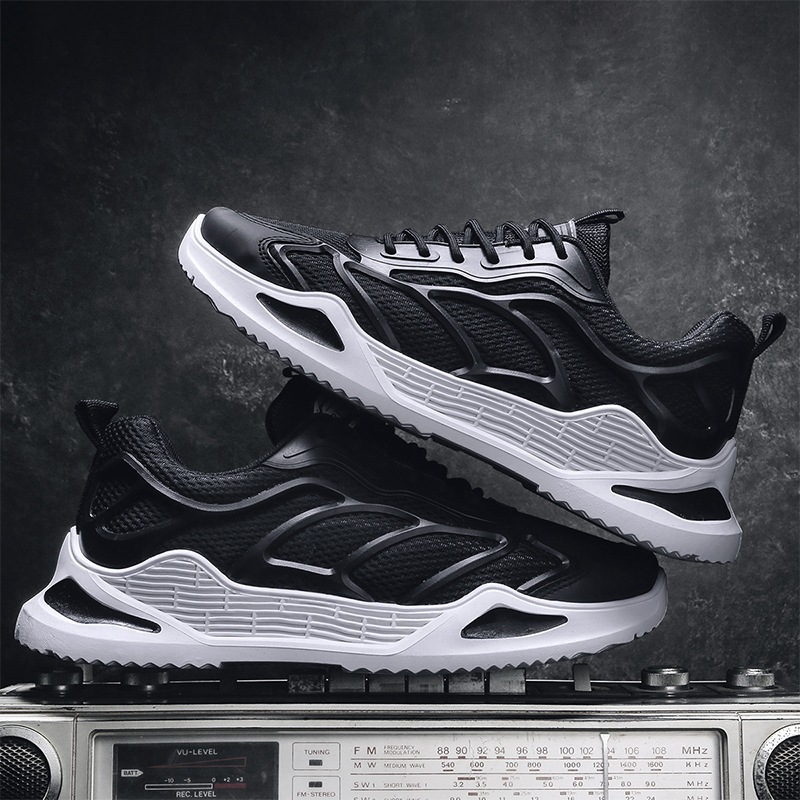 Mesh Shoes Men's Shoes Running Casual Sports Shoes Breathable Students All-Match Trendy Shoes.