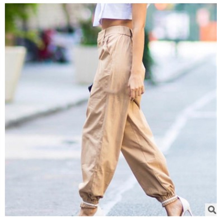 Hot-Selling Loose Women's Trousers, Feet Pants, Harem Pants, Sports Casual Long Pants