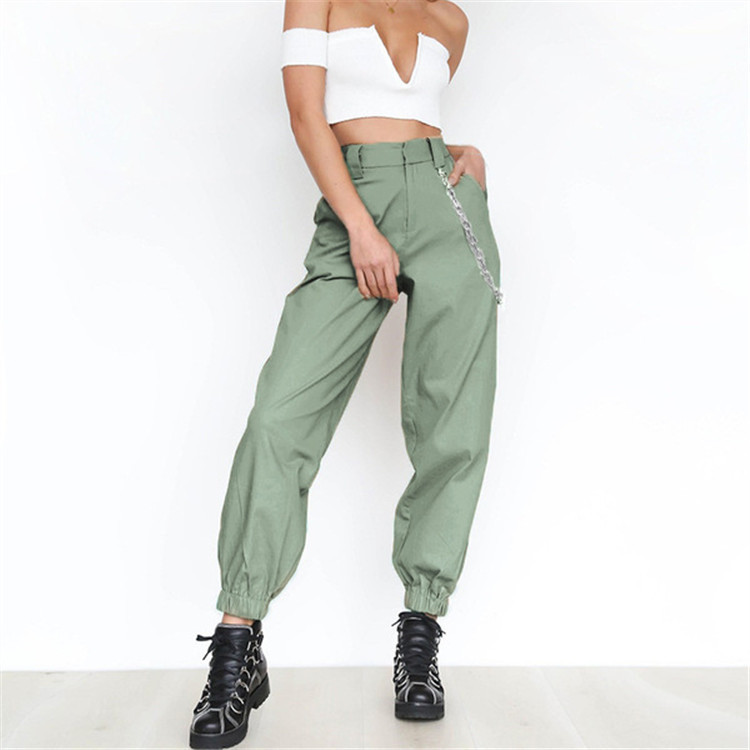 Hot-Selling Loose Women's Trousers, Feet Pants, Harem Pants, Sports Casual Long Pants