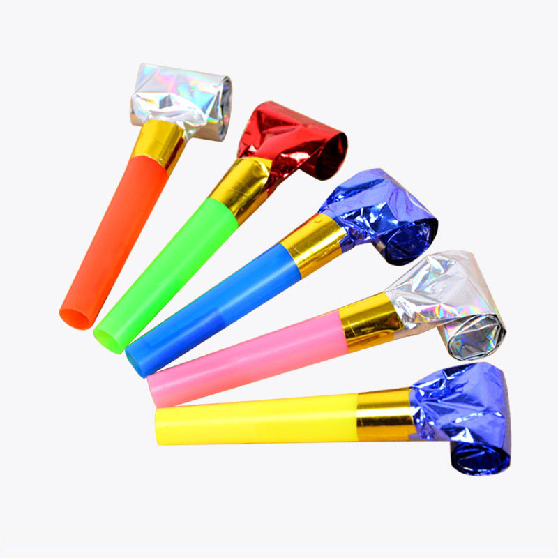 Children's Toys Blowing Dragon Party Props Whistle Plastic Horn 10/50/100 Pieces
