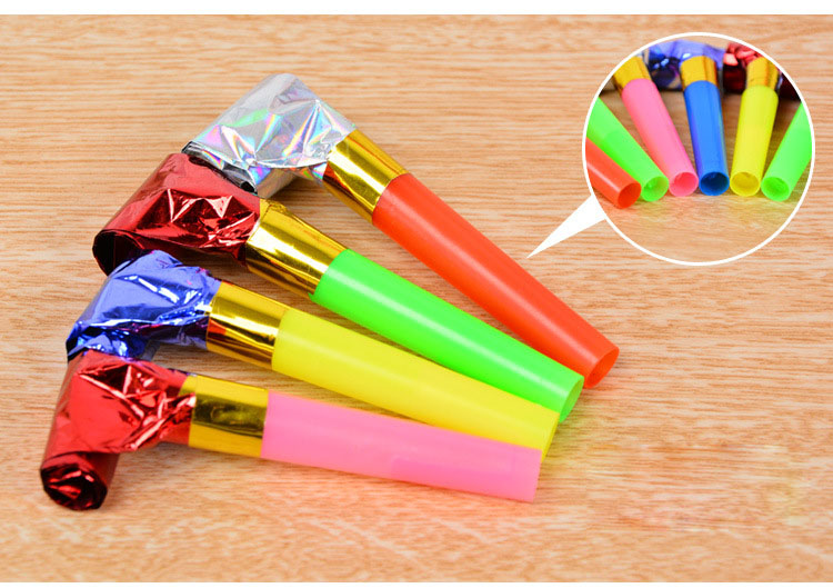 Children's Toys Blowing Dragon Party Props Whistle Plastic Horn 10/50/100 Pieces