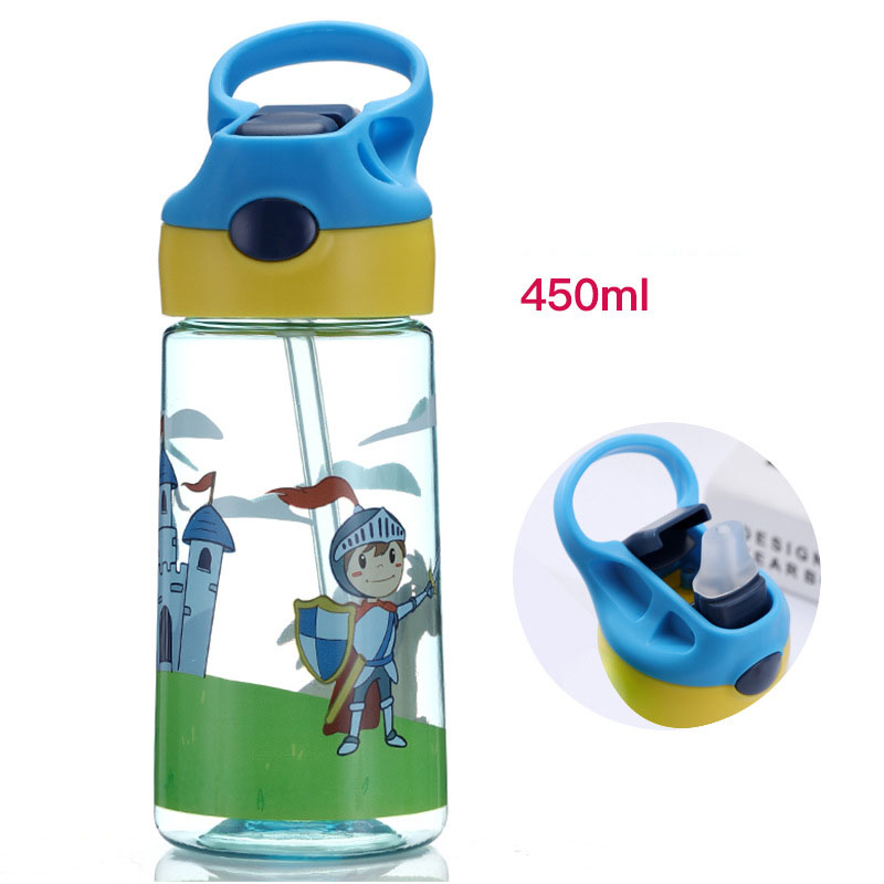 450MLChildren Learn To Drink Cup, Duckbill Type Straw Cup Training Cup, Toddler Drinking Cup.