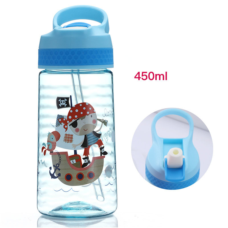 450MLChildren Learn To Drink Cup, Duckbill Type Straw Cup Training Cup, Toddler Drinking Cup.