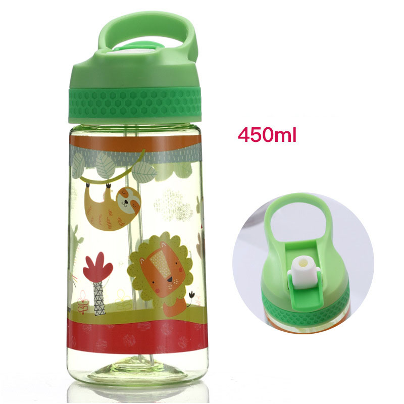 450MLChildren Learn To Drink Cup, Duckbill Type Straw Cup Training Cup, Toddler Drinking Cup.
